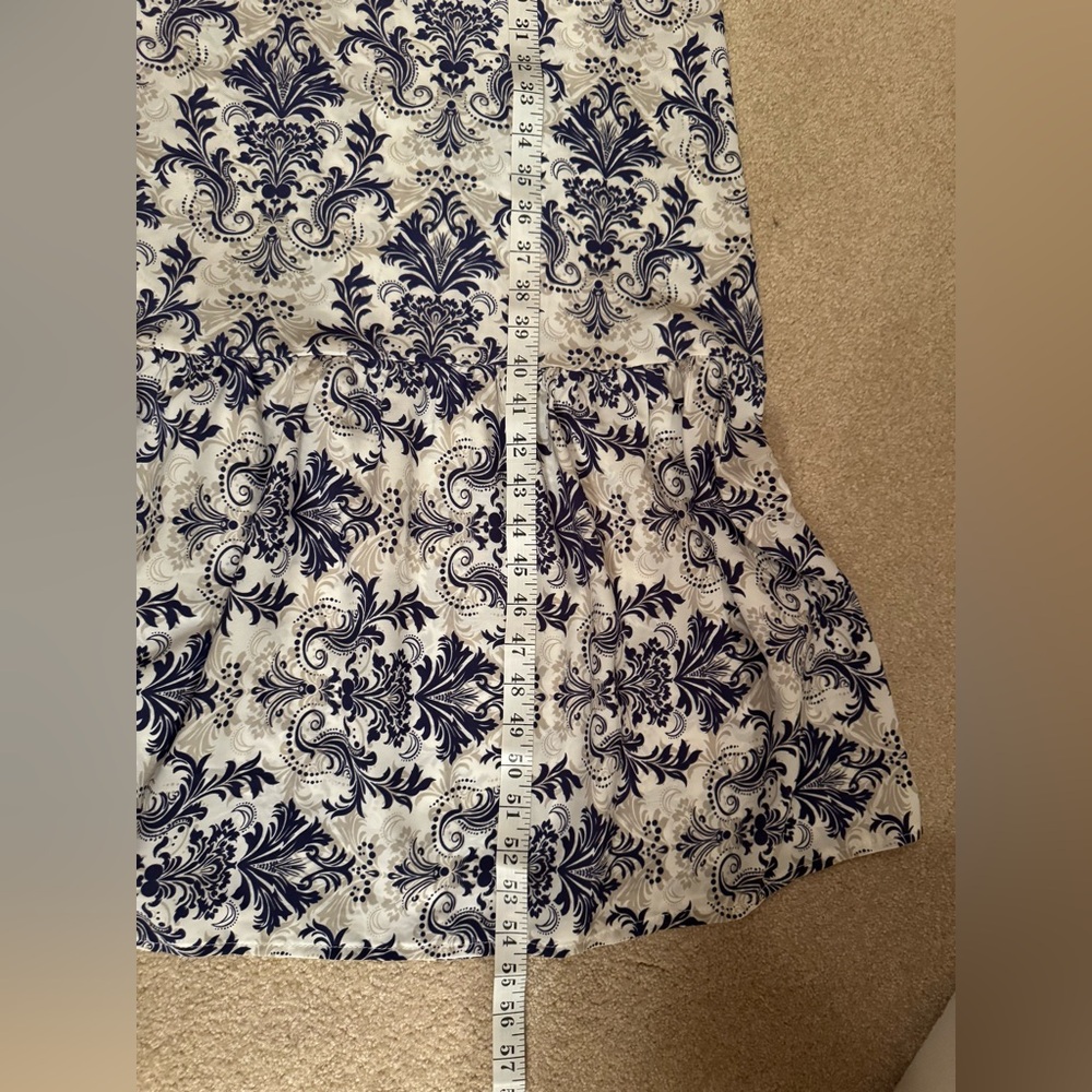 NWT DOKOTOO Floral Print Skinny adjustable Straps Women's Maxi Dress Size: M - Picture 10 of 13